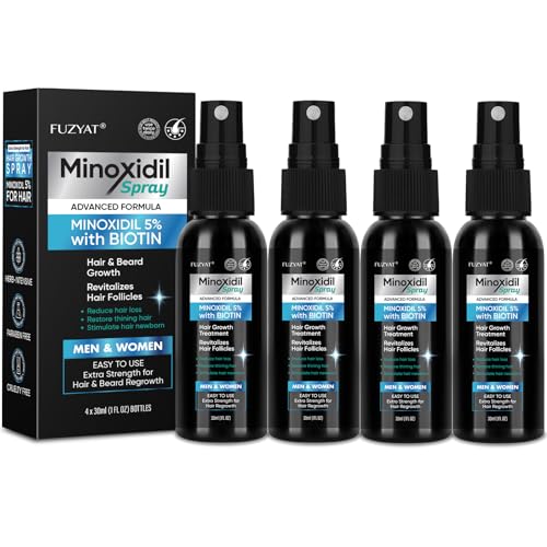 5% Minoxidil Hair & Beard Growth Spray for Men & Women - 120ml