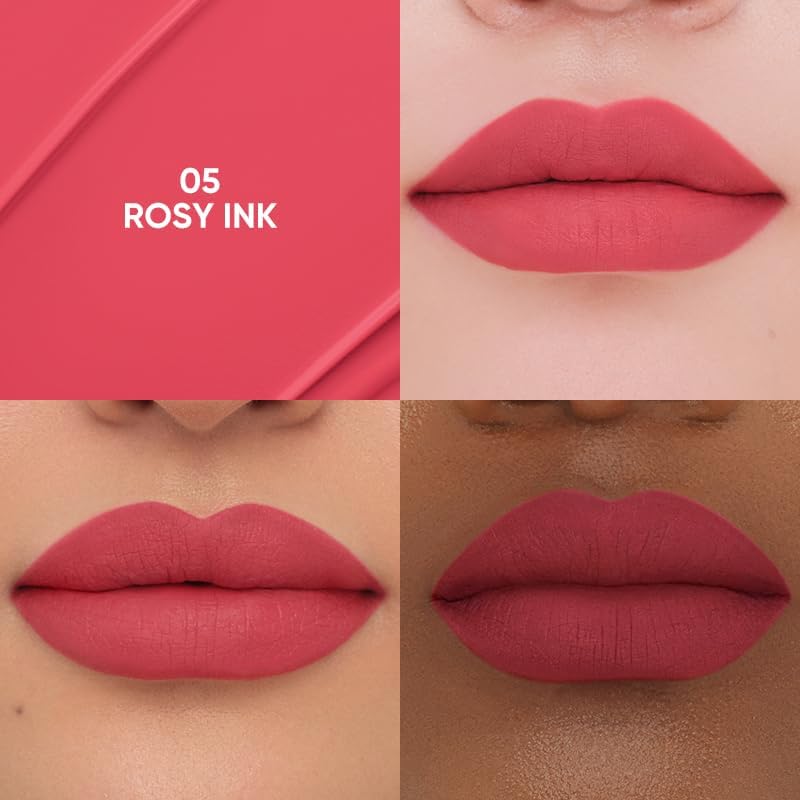 JUDYDOLL Silky Matte Lip Ink - Long Lasting Waterproof Liquid Lipstick