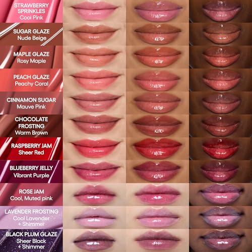 LANEIGE Glaze Craze Tinted Lip Serum Rose Jam — Plumping Lip Gloss & Nourishing Tint