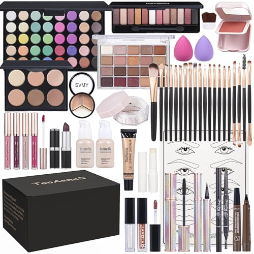 TooAemiS Complete Makeup Kit for Beginners & Pros