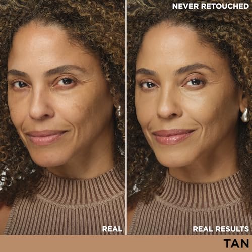 IT Cosmetics Travel CC+ Cream with SPF 50+ Natural Finish Full Coverage Foundation (Tan - 0.4 fl oz) & Bye Bye Undereye Concealer Anti-Aging Makeup (33.5 Tan Natural - 0.4 fl oz)