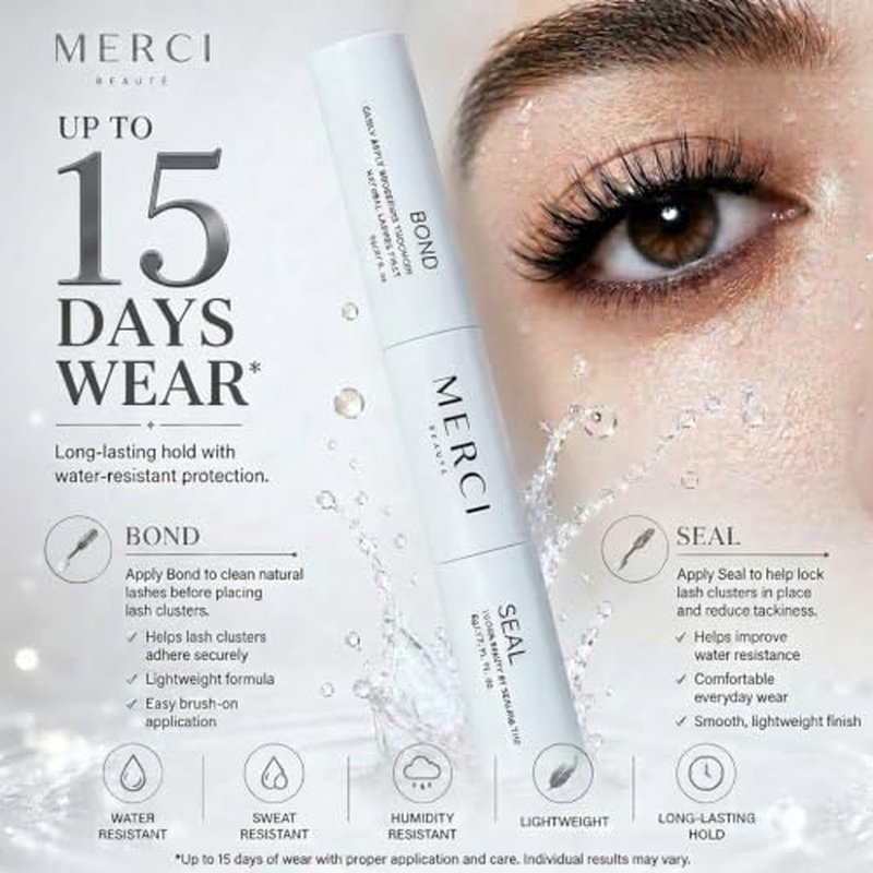 Lash Extension Kit 108 Clusters Waterproof Bond & Remover