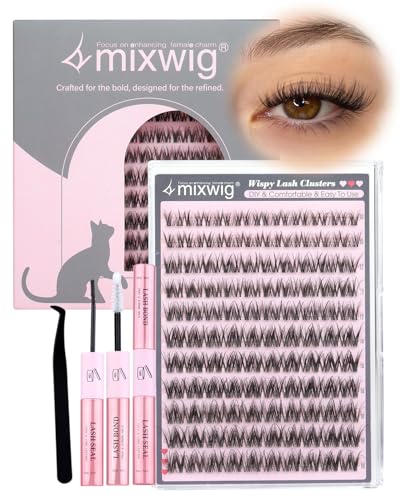 Spider Lash Clusters Kit - 110pc D Curl Wispy Extensions