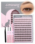 Spider Lash Clusters Kit - 110pc D Curl Wispy Extensions