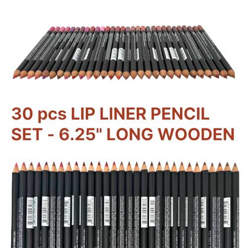 30-Piece Lip Liner Set – Long-Lasting, Richly Pigmented