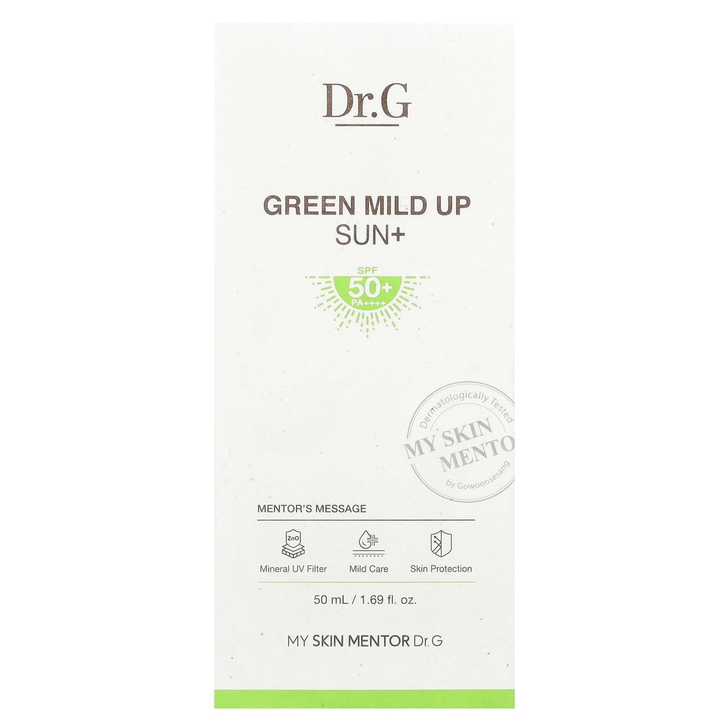 Dr.G Green Mild Up Sun+ (50ml) SPF50+ PA++++