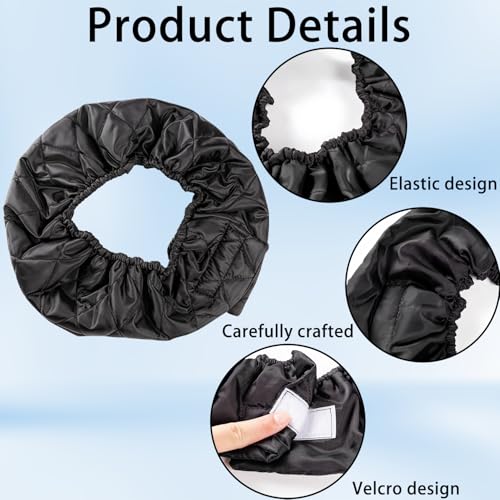 Hair Dryer Hood Set - 1 Reusable Cap & 10 Disposable Hoods