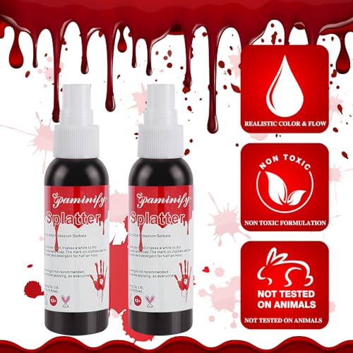 Fake Blood Spray 2.1oz – Halloween SFX Makeup