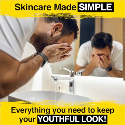 Lumin Charcoal Wash & Daily Moisturizer Skincare Set for Men