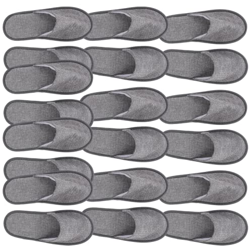 Ciieeo Disposable Hotel Slippers Non-Slip Foldable Portable Slippers for Home Spa Travel Lightweight Breathable Summer Use