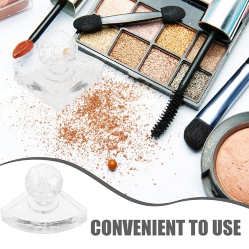 Eyeshadow Pressing Tool 2Pcs - Round Eye Shadow Stamper and Blusher Press Tool for Compact Powder Repair and Diy Makeup Application