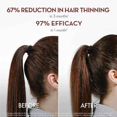 Klorane Intense Strengthening Serum with Quinine - Natural Alternative for Hair Thinning - Support Thicker, Stronger, Healthier Hair - Men & Women - Non-Greasy, Leave-in Formula - 3.3 fl. oz.