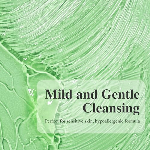 Madeca DERMA Botanic Cleansing Gel ? pH Balancing Cleanser with Centella Asiatica & Tea Tree, Korean Skincare, Soothing & Calming with Natural, Hypoallergenic Ingredients (3.4 fl oz)
