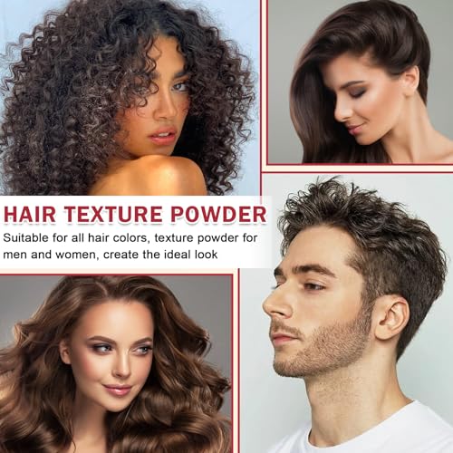 DAMUSI Hair Texture Styling Powder 2-Pack 0.52Oz