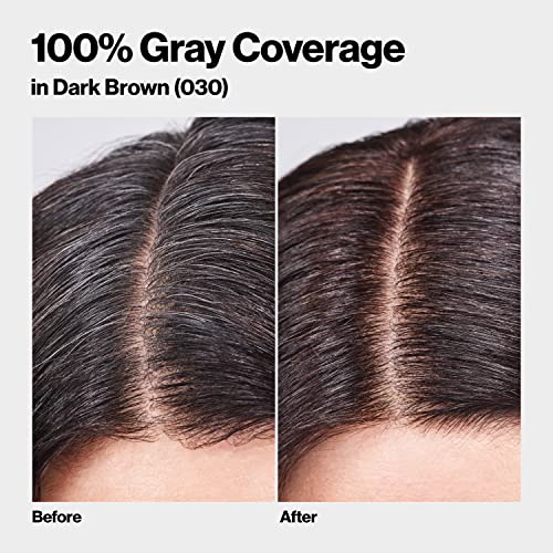 Revlon Colorsilk Beautiful Color Permanent Hair Color, Long-Lasting High-Definition Color, Shine & Silky Softness with 100% Gray Coverage, Ammonia Free, 041 Medium Brown, 1 Pack