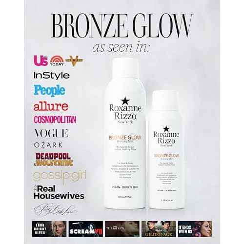 Bronze Glow ? Instant bronzer Spray Mist for Face and Body ? Hydrating Tanning Mist with Bronzer ? Blends into All Skin Tones ? Celebrity Favorite Bronzer Spray ? 6 oz