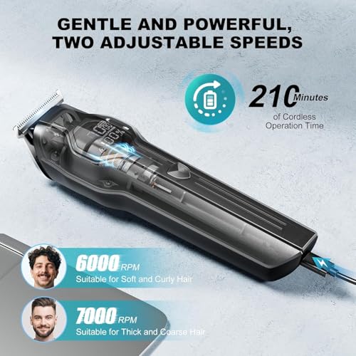 Kensen 4-in-1 Beard Trimmer for Men – Electric Shaver & Hair Clipper