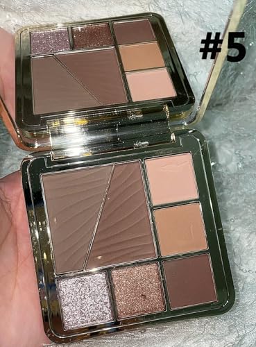 7-Color Eyeshadow Palette with Blush & Highlighter