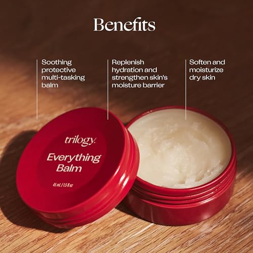 Trilogy Everything Balm, Multi-Tasking Beauty Balm with Rosehip Oil, 1.5 fl oz