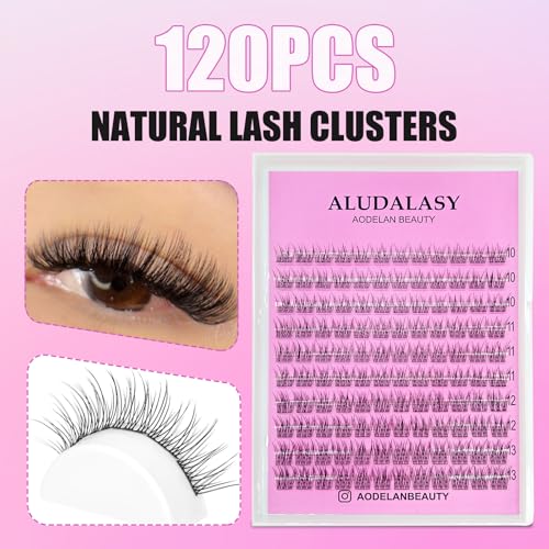 DIY Lash Extension Kit with C Curl Clusters & Invisible Band
