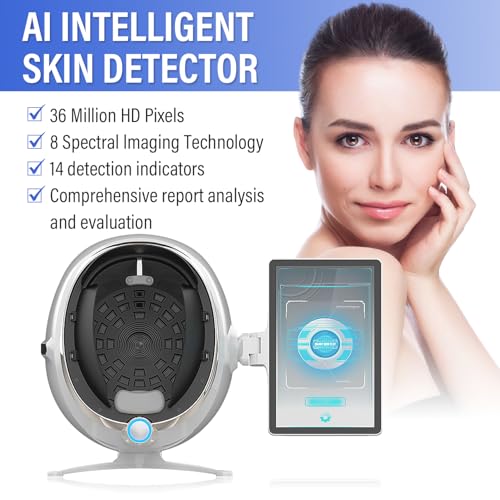 13.3" AI Skin Analyzer Machine with 38MP Camera & 8 Spectral Modes