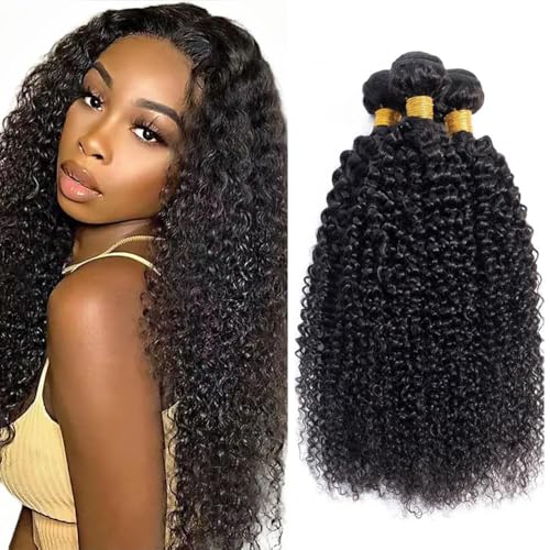 Brazilian Virgin Curly Hair Bundles 28-32 Inch Deep Wave