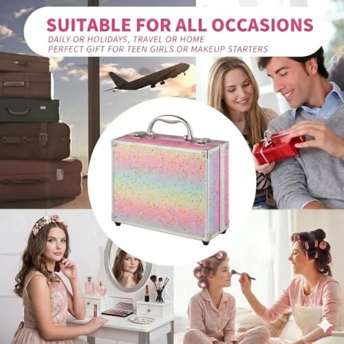 Hot Sugar Makeup Kit - 46 Eyeshadow Starter Set for Teens