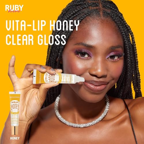 Ruby Kisses Broadway Vita-Lip Gloss Honey 6-Pack