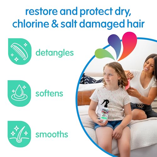 SoCozy Swim Leave-In Conditioner Spray for Kids Hair (8 oz)