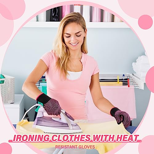 Suhine Heat Resistant Gloves | 10 Pairs Silicone Grip