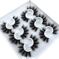 6 Pairs Fluffy 3D Faux Mink False Eyelashes (25mm)