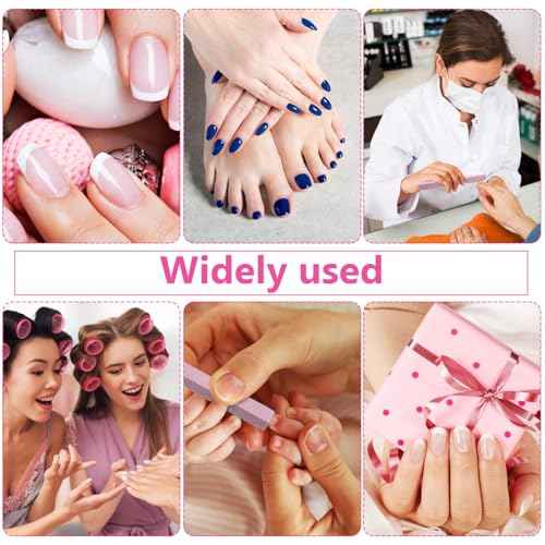 Mudder 20 Pcs Stone Nail File Pumice Stick for Fingernails Pumice Rock Nail Cuticle Pusher Rock File for Home Salon Toenail Buffing Tool