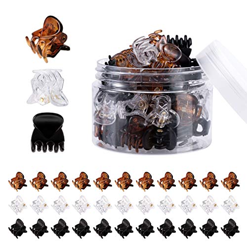 YOHAMA 36 Mini Hair Claw Clips Set - Durable Grip for All Hairstyles