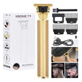 Candyfouse Cordless Beard & Hair Trimmer with T-Blade | Rechargeable Grooming Kit