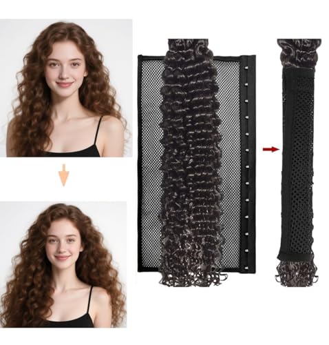 Curly Hair Stretcher Mesh Net to Prevent Shrinkage - 13 Inch (2 Pack)