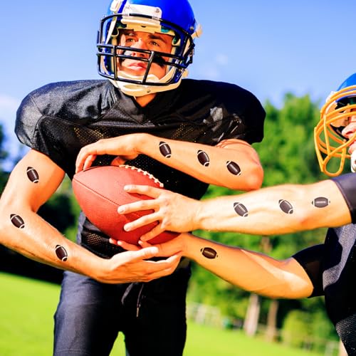 Football Temporary Tattoos Stickers - 240 Pieces, 20 Sheets