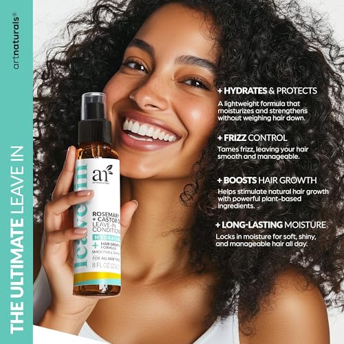Artnaturals Rosemary & Castor Oil Leave-In Conditioner 8oz