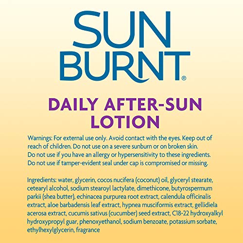 SunBurnt After-Sun Lotion, 6 oz - Cooling & Hydrating Relief