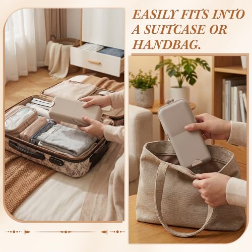 Silicone Makeup Brush Holder - Travel Case with Suction