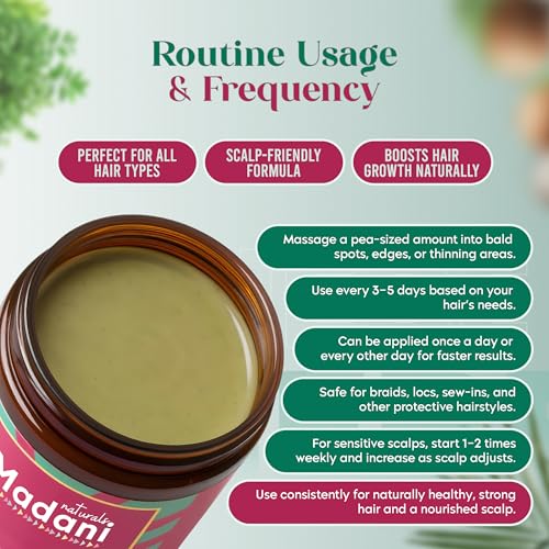 Chebe Hair Growth Grease with Rosemary Oil - Vegan Moisturizer