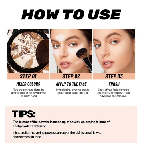 Baked Balance Illuminating Foundation, Oil Control Matte Perfection Face Powder - Medium | Buildable Sheer to Light Coverage | Flawless Satin Finish