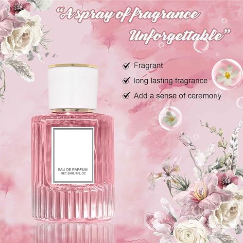 Omexry Pheromone Perfume for Women - Natural Floral Scent Roll-On, Long-Lasting Fragrance