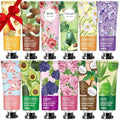 ANKOOY 12 Pack Hand Cream Set - Natural Moisturizing Lotion