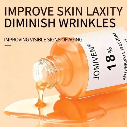 Anti-Wrinkle 18% Active Serum ? 10% Pro-Xylane, 1% Retinol, 5% Squalane & 2% Peptide Complex for Firming, Fine Line Smoothing, and Skin Barrier Repair