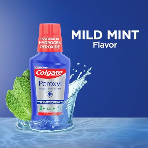 Colgate Peroxyl Mouth Sore Rinse, 1.5% Hydrogen Peroxide, 16.9 fl oz