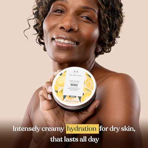 The Body Shop Mango Collection Gift Set - 4 Piece Set, Shower Gel, Body Butter, Lip Butter, Hand Balm, Vegan