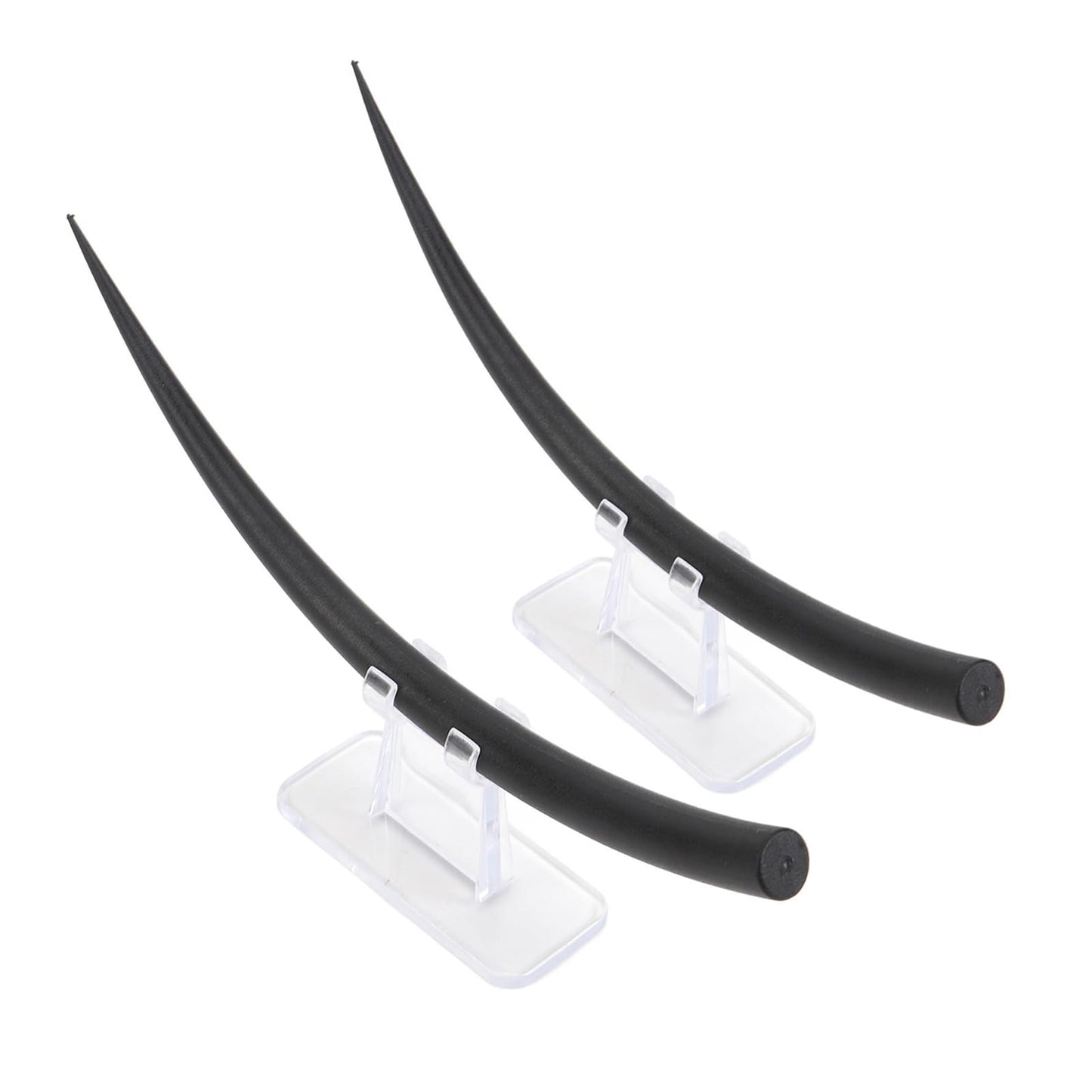 Large Eyelash Teaching Display Model B C Eyelash Training Tool with Base for Beauty Lash Schools