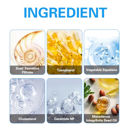 Snail Mucin 92% Moisturizer Daily Face Gel Cream, Crema de Baba de Caracol Original, Snail Secretion Filtrate Nourishing Cream, Moisturizer Face Cream Snail Mucin (2)