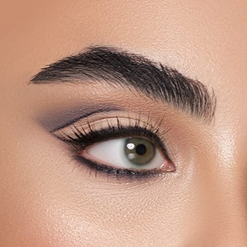 Waterproof Eyebrow Pencil Set - Dark Brown & Light Gray (2PC)