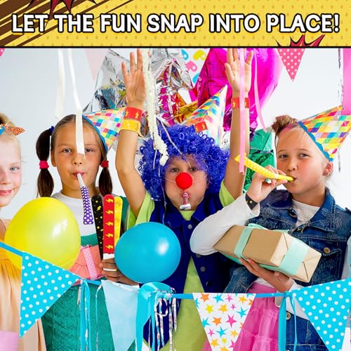 Cartoon Slap Wristbands 24 Pack - Party Favors & Classroom Prizes